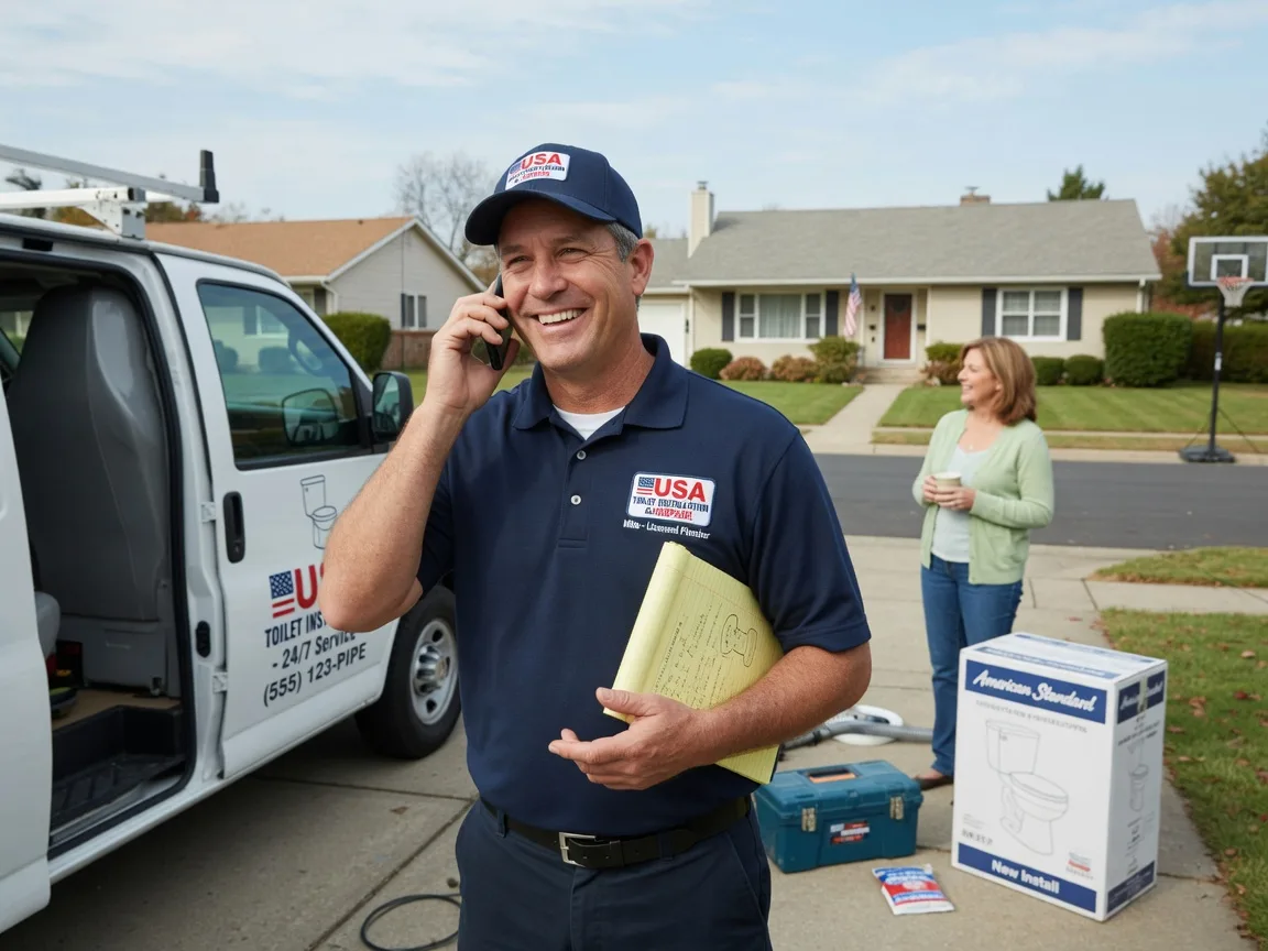 Toilet Installation Mackinaw City, MI FAQs